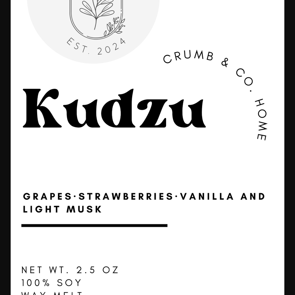 Crumb & Co. Home Kudzu Wax Melt